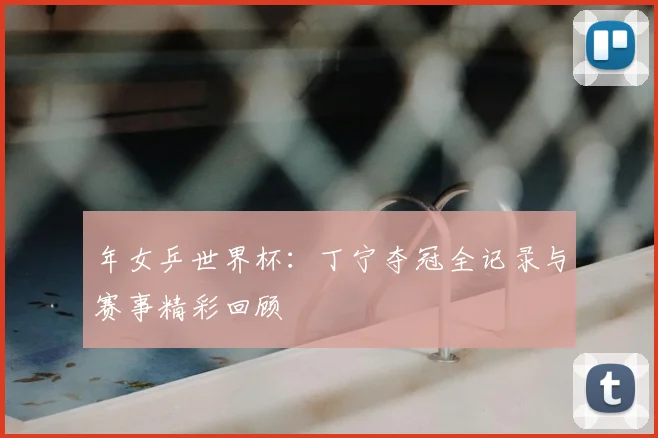 年女乒世界杯:丁宁夺冠全记录与赛事精彩回顾
